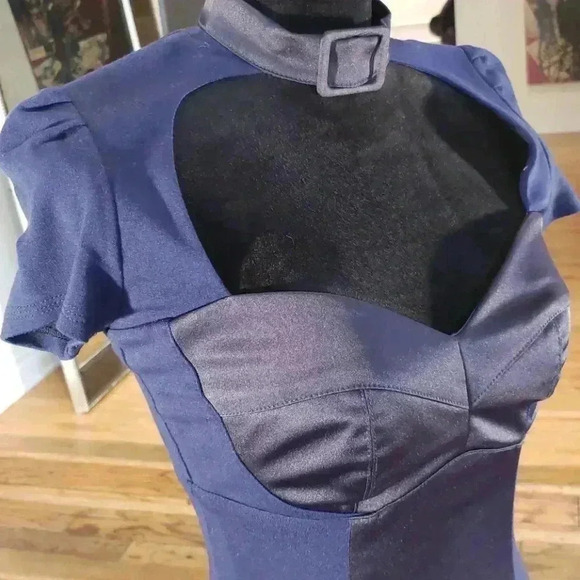 Pinup Couture Red Midi Dress S - Picture 5 of 9